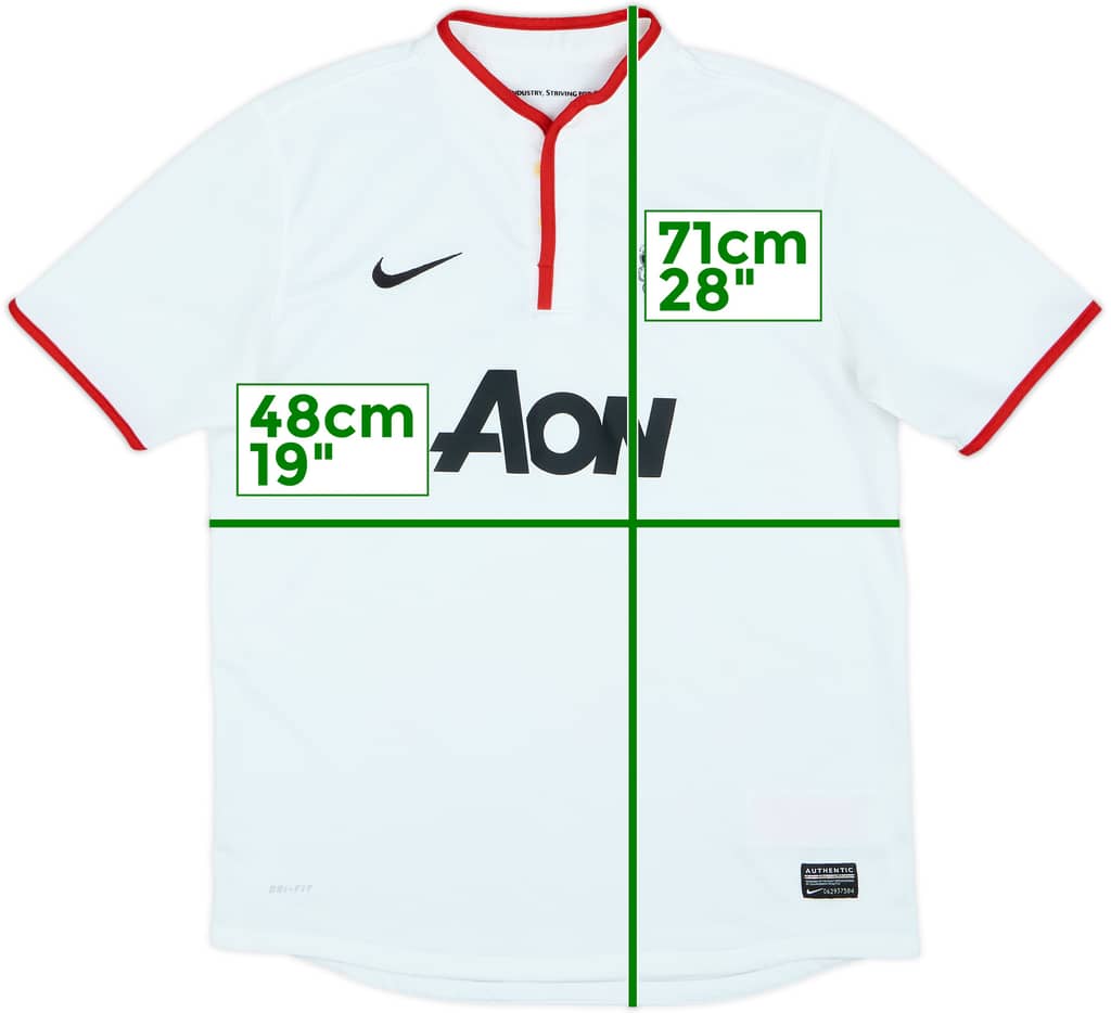 2012-14 Manchester United Away Shirt - 8/10 - (XL.Boys)