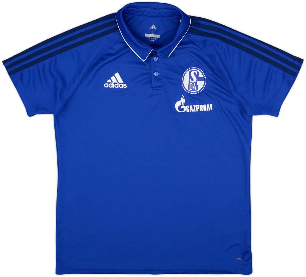 2017-18 Schalke adidas Polo Shirt - 10/10 - (L)