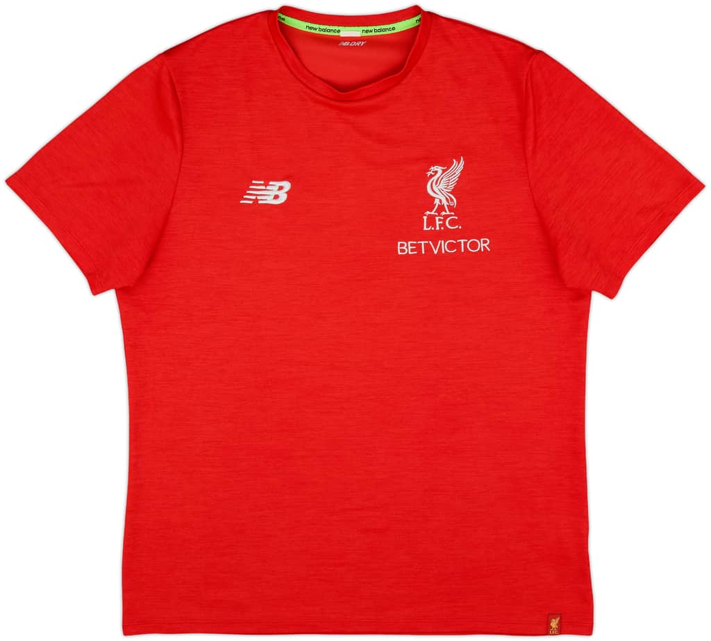 2018-19 Liverpool New Balance Training Shirt - 8/10 - (L)