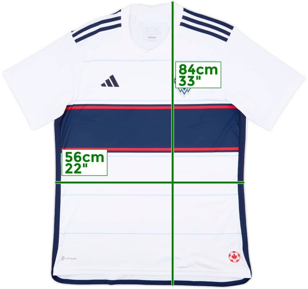 2023-24 Vancouver Whitecaps Home Shirt - 7/10 - (XL)