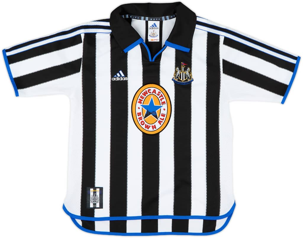 1999-00 Newcastle Home Shirt - 10/10 - (L.Boys)