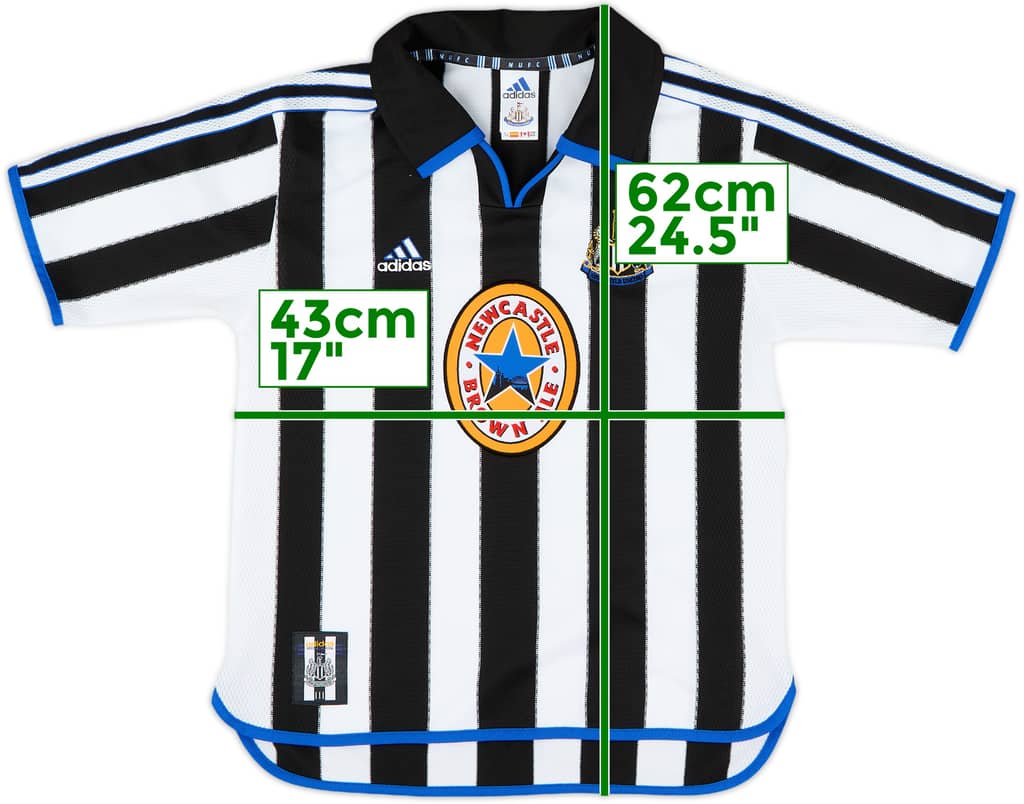 1999-00 Newcastle Home Shirt - 10/10 - (L.Boys)