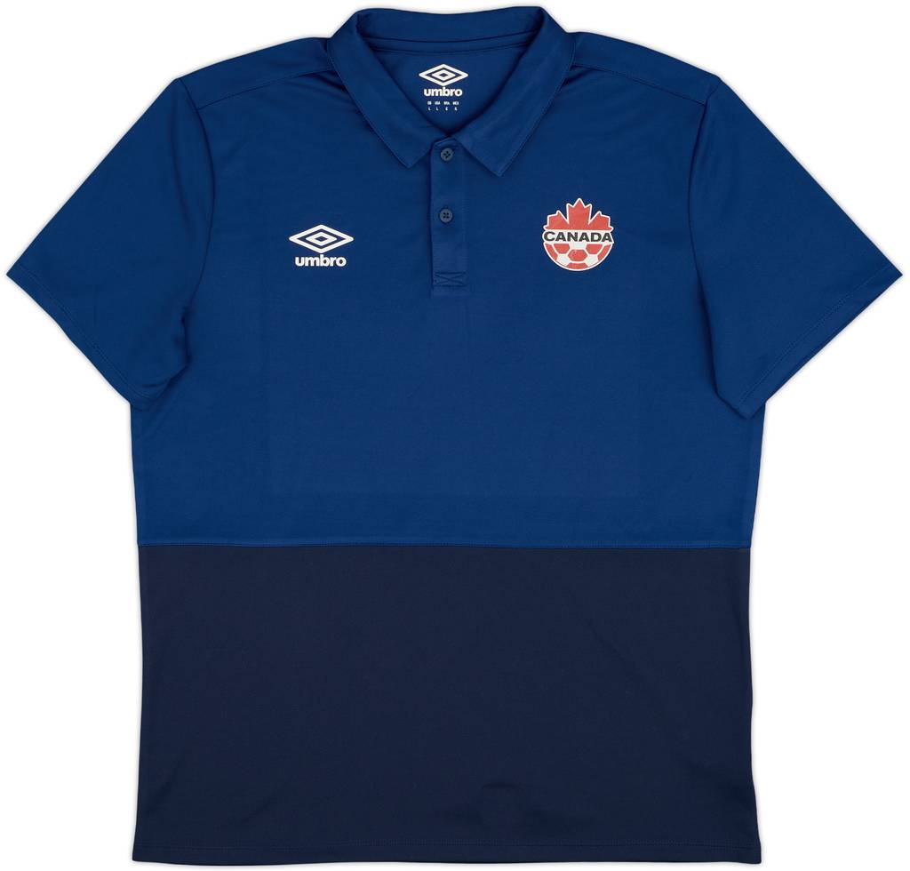 2018-20 Canada Umbro Polo Shirt - 8/10 - (L)