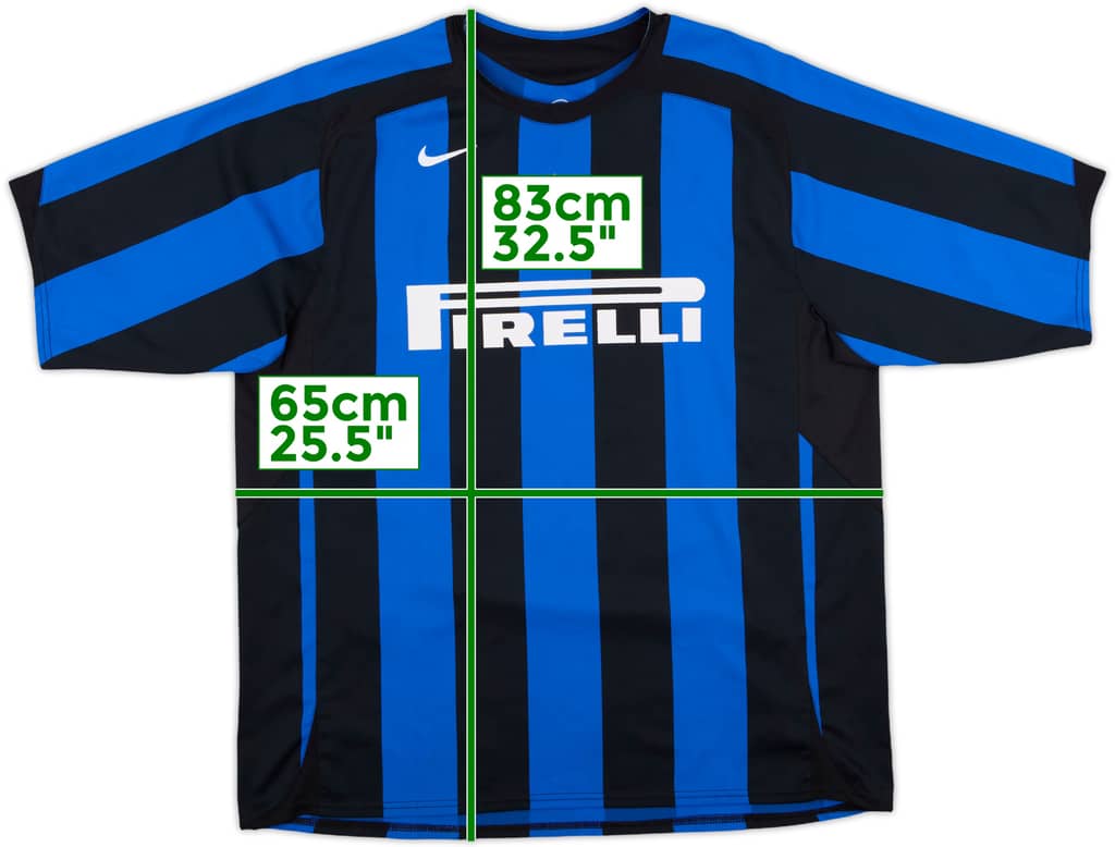 2005-06 Inter Milan Home Shirt - 8/10 - (XXL)