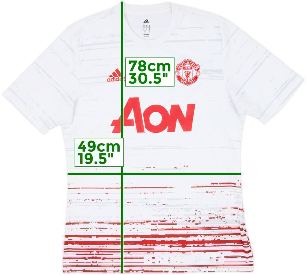 2016-17 Manchester United adidas Training Shirt - 9/10 - (M)