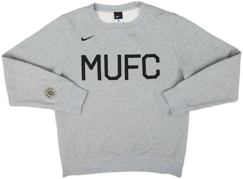 2010-11 Manchester United Nike Sweat Top - 8/10 - (S)
