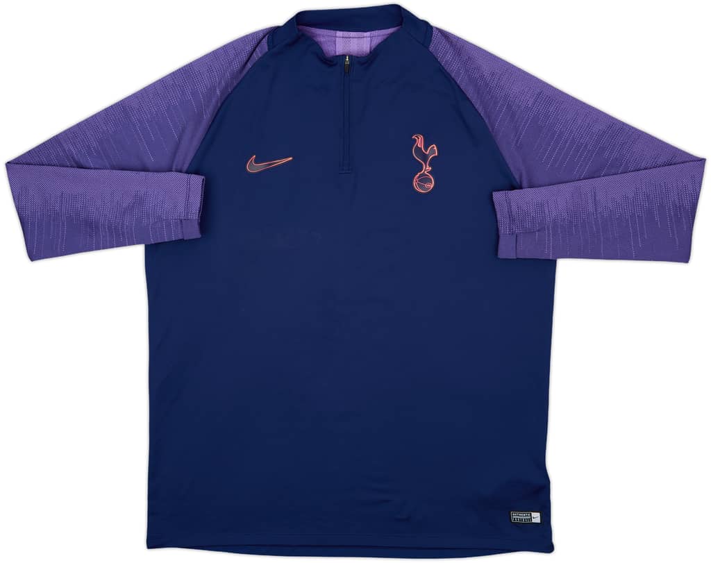 2019-20 Tottenham Nike 1/4 Zip Drill Top - 7/10 - (XL)