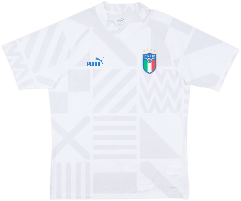 2022-23 Italy Puma Pre-Match Training Shirt - 10/10 - (L)
