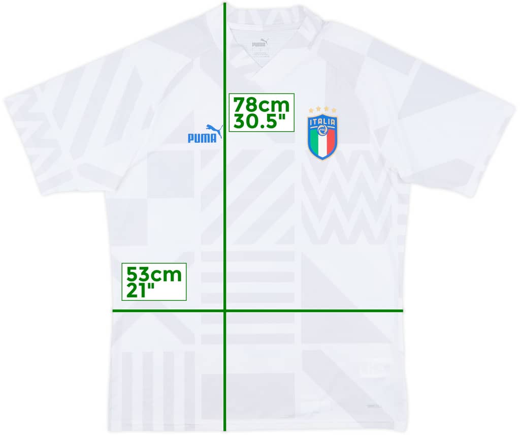 2022-23 Italy Puma Pre-Match Training Shirt - 10/10 - (L)
