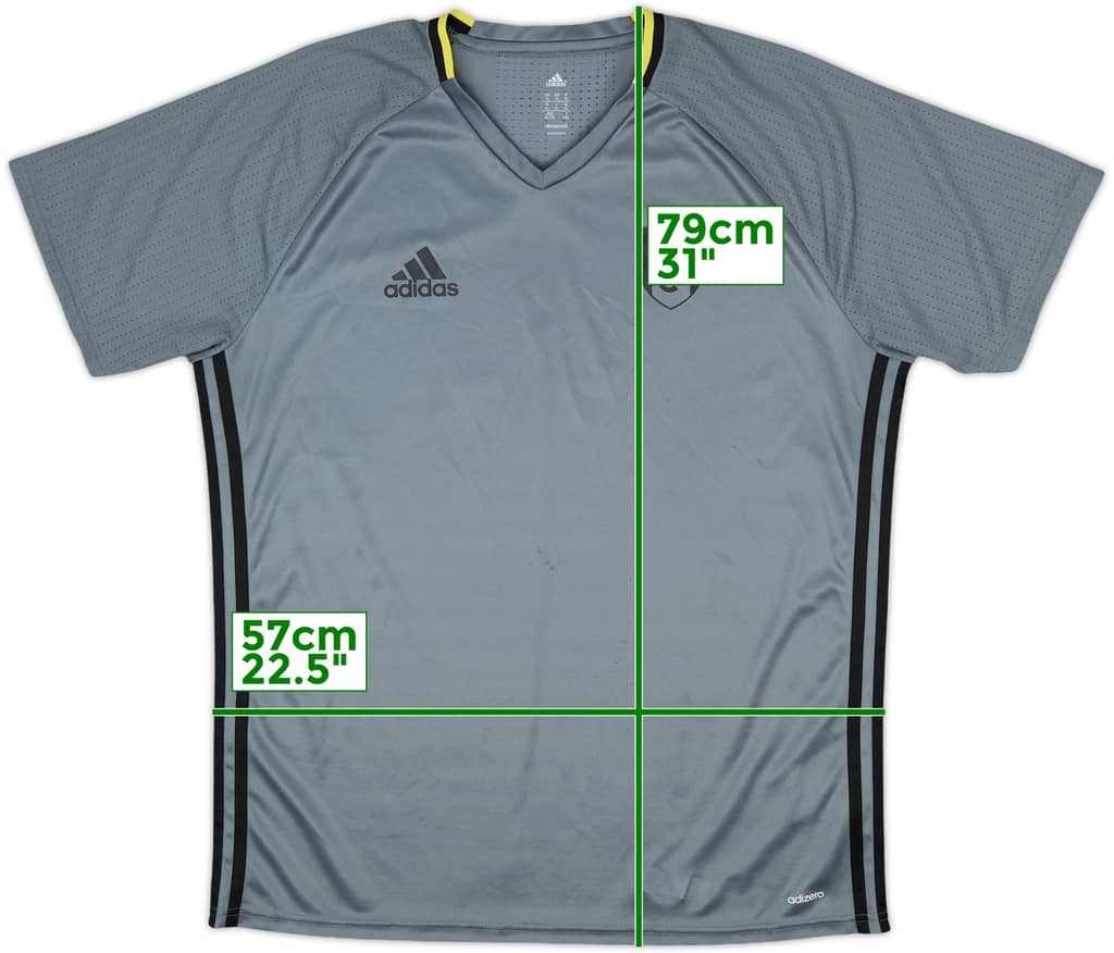 2015-16 Fulham adizero Training Shirt - 7/10 - (XL)