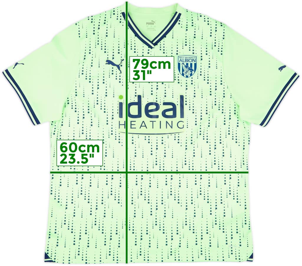 2023-24 West Brom Away Shirt - 9/10 - (XXL)