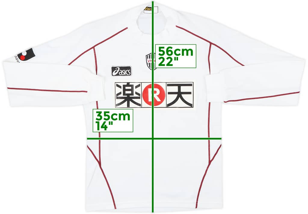 2005-06 Vissel Kobe Away L/S Shirt - 8/10 - (S)