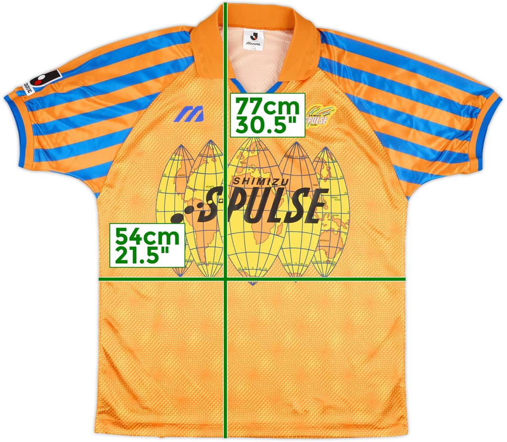 1993-94 Shimizu S-Pulse Home Shirt - 9/10 - (L)