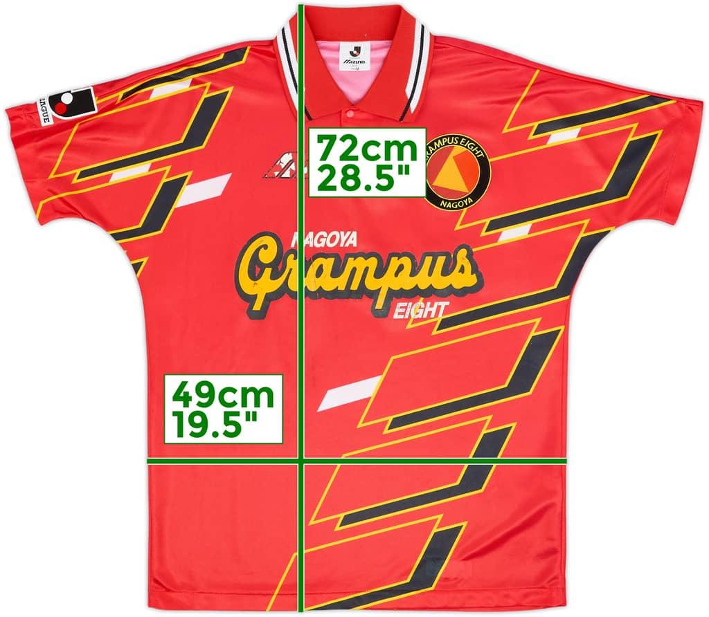 1994-96 Nagoya Grampus Eight Home Shirt - 5/10 - (M)