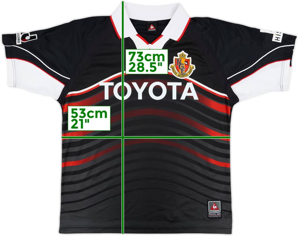 2001-02 Nagoya Grampus Eight Away Shirt - 8/10 - (M/L)