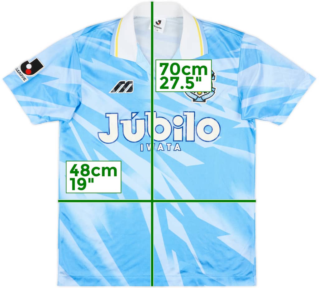 1994-95 Jubilo Iwata Home Shirt - 6/10 - (M)