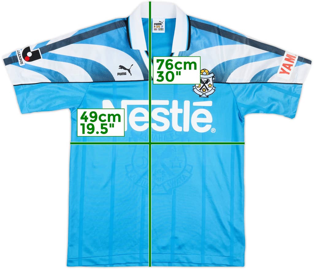 1997 Jubilo Iwata Home Shirt - 9/10 - (M)