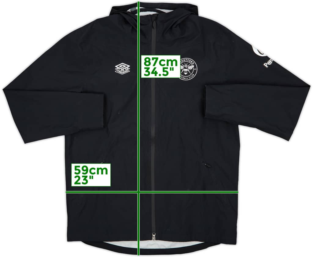2024-25 Brentford Umbro Rain Jacket - 8/10 - (L)