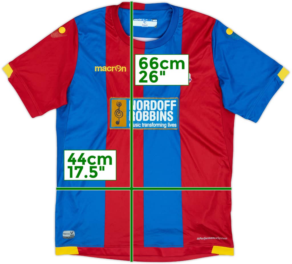 2015-16 Crystal Palace Home Shirt - 5/10 - (L.Boys)