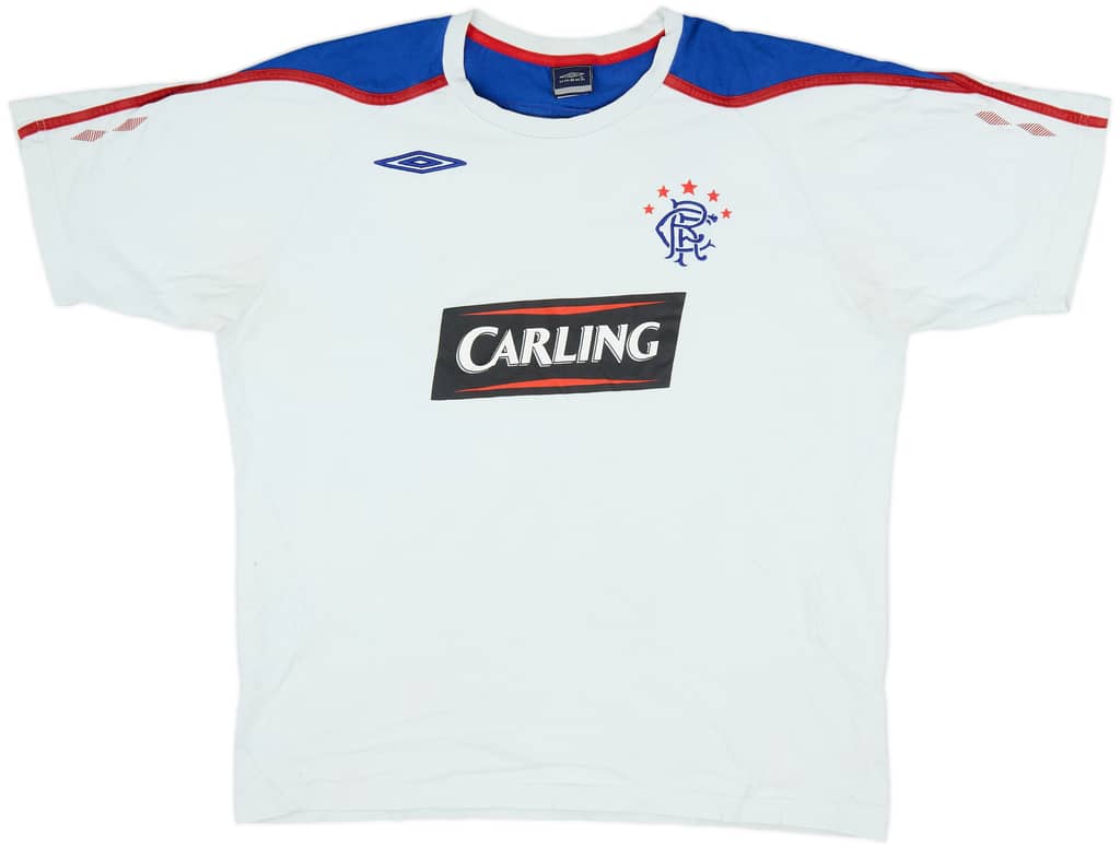 2007-08 Rangers Umbro Cotton Tee - 6/10 - (XL)