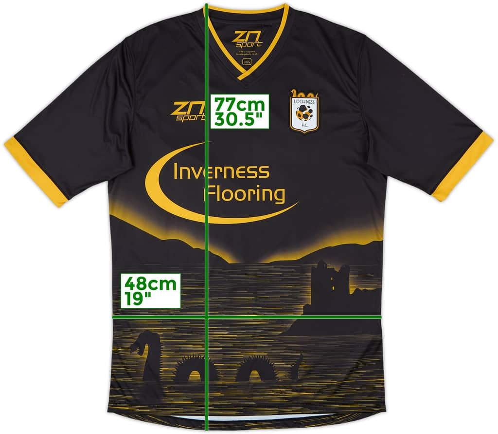 2021-22 Loch Ness Home Shirt - 10/10 - (3XL)
