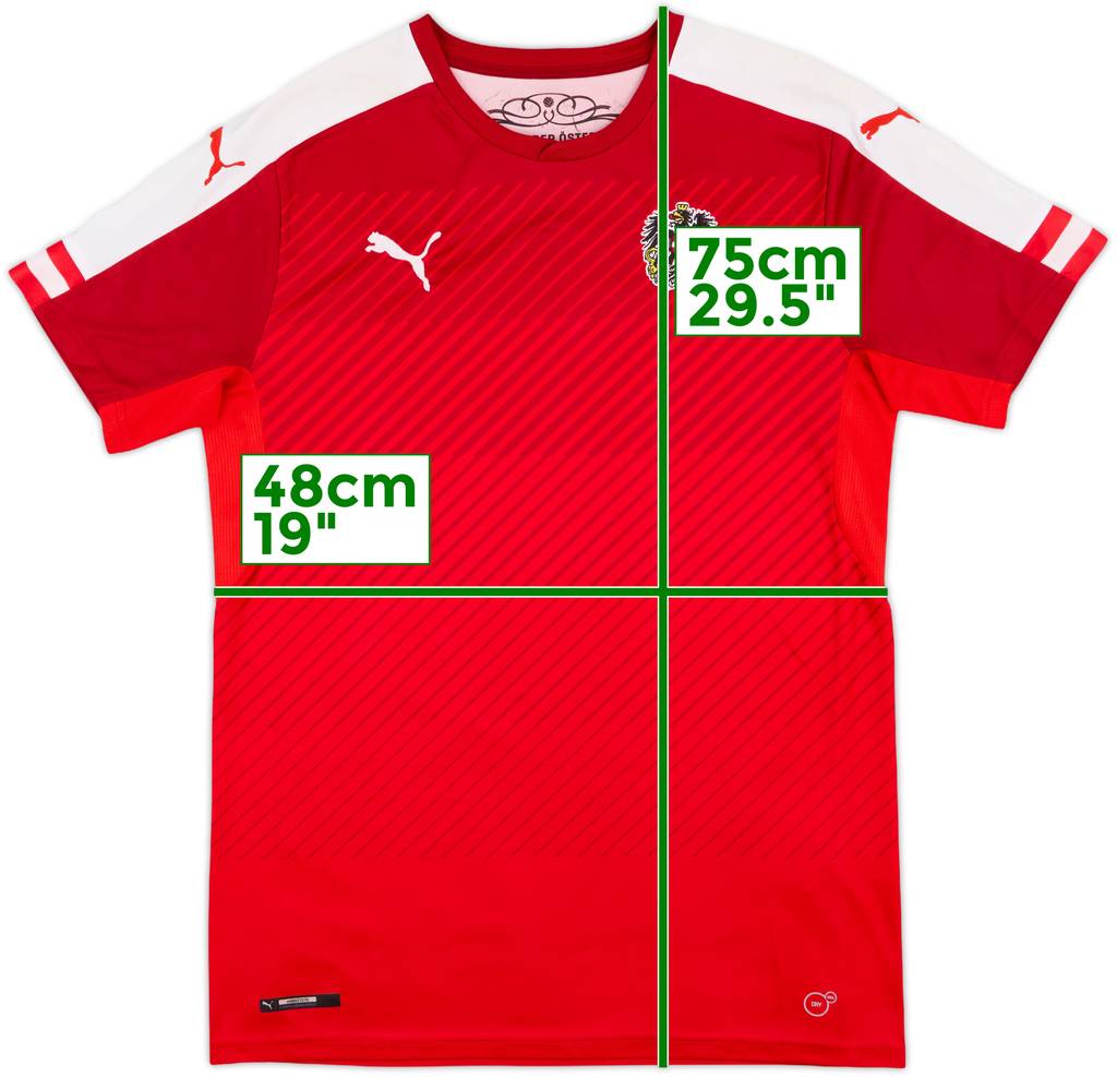 2016-17 Austria Home Shirt - 7/10 - (M)