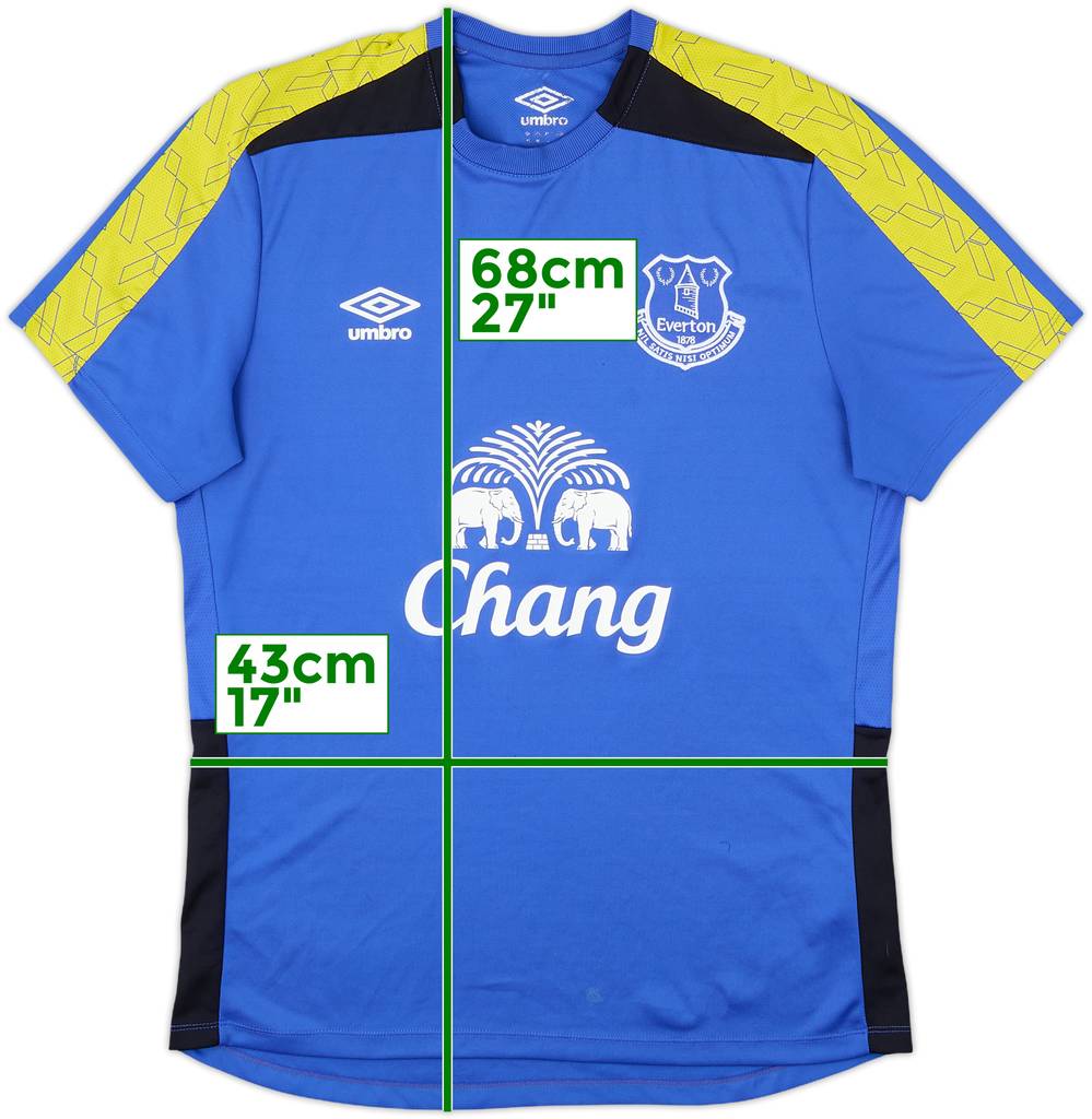 2015-16 Everton Umbro Training Shirt - 7/10 - (M)