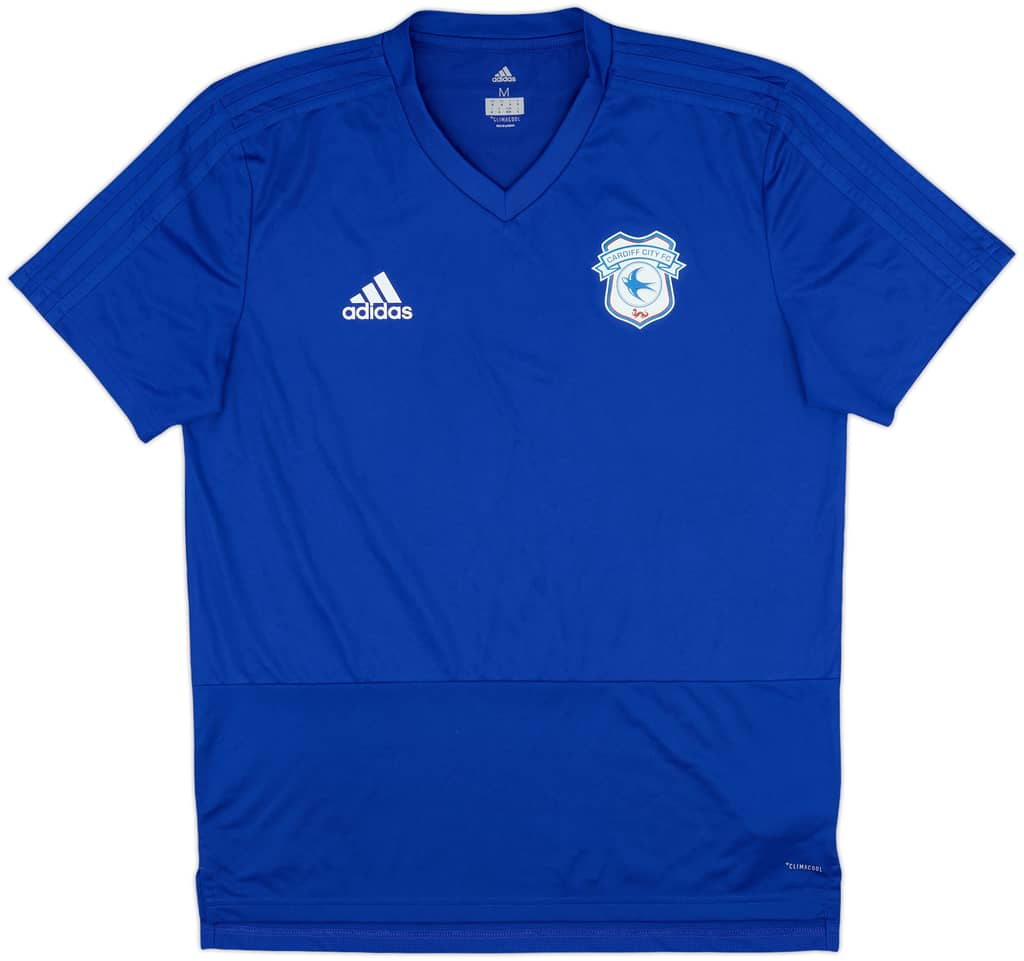2018-19 Cardiff adidas Training Shirt - 9/10 - (M)