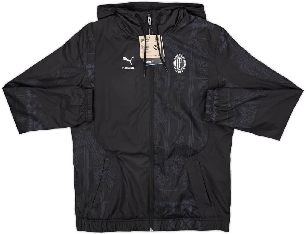 2023-24 AC Milan Puma Hooded Track Jacket (S)