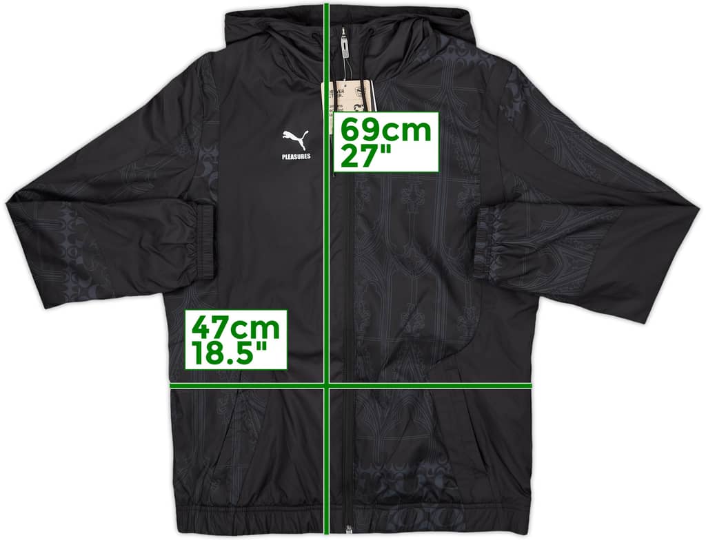2023-24 AC Milan Puma Hooded Track Jacket (S)