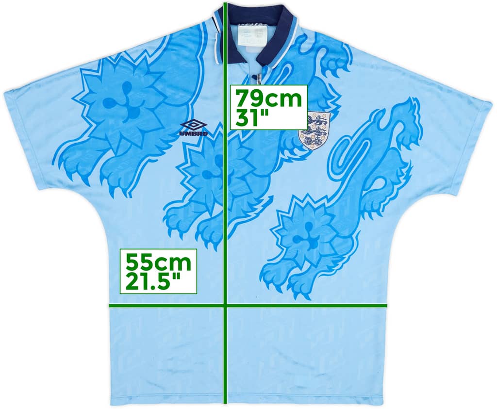 1992-93 England Third Shirt - 6/10 - (L)
