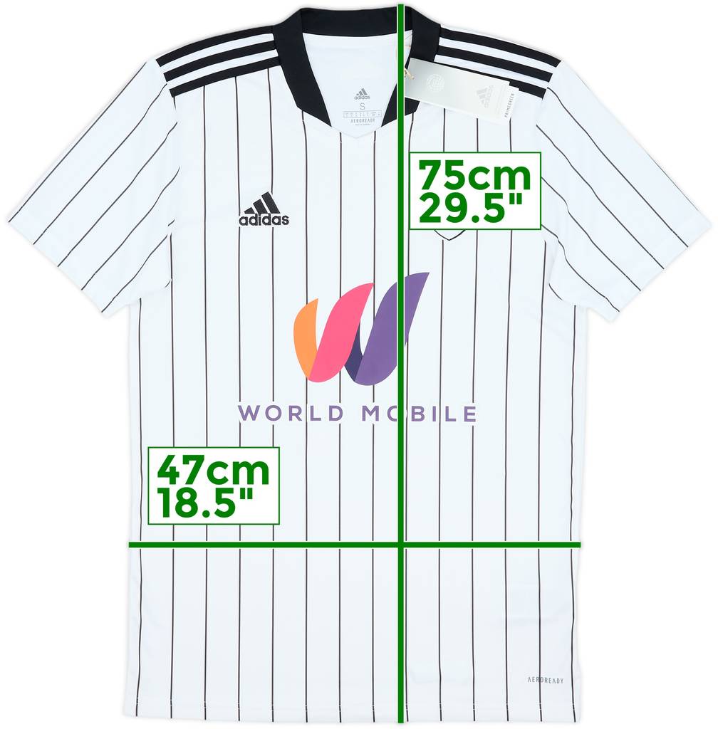 2021-22 Fulham Home Shirt (S)