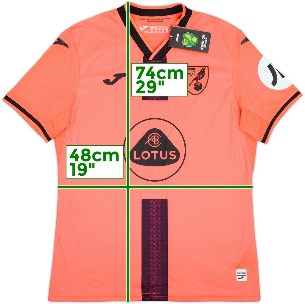 2021-22 Norwich Third Shirt (M)