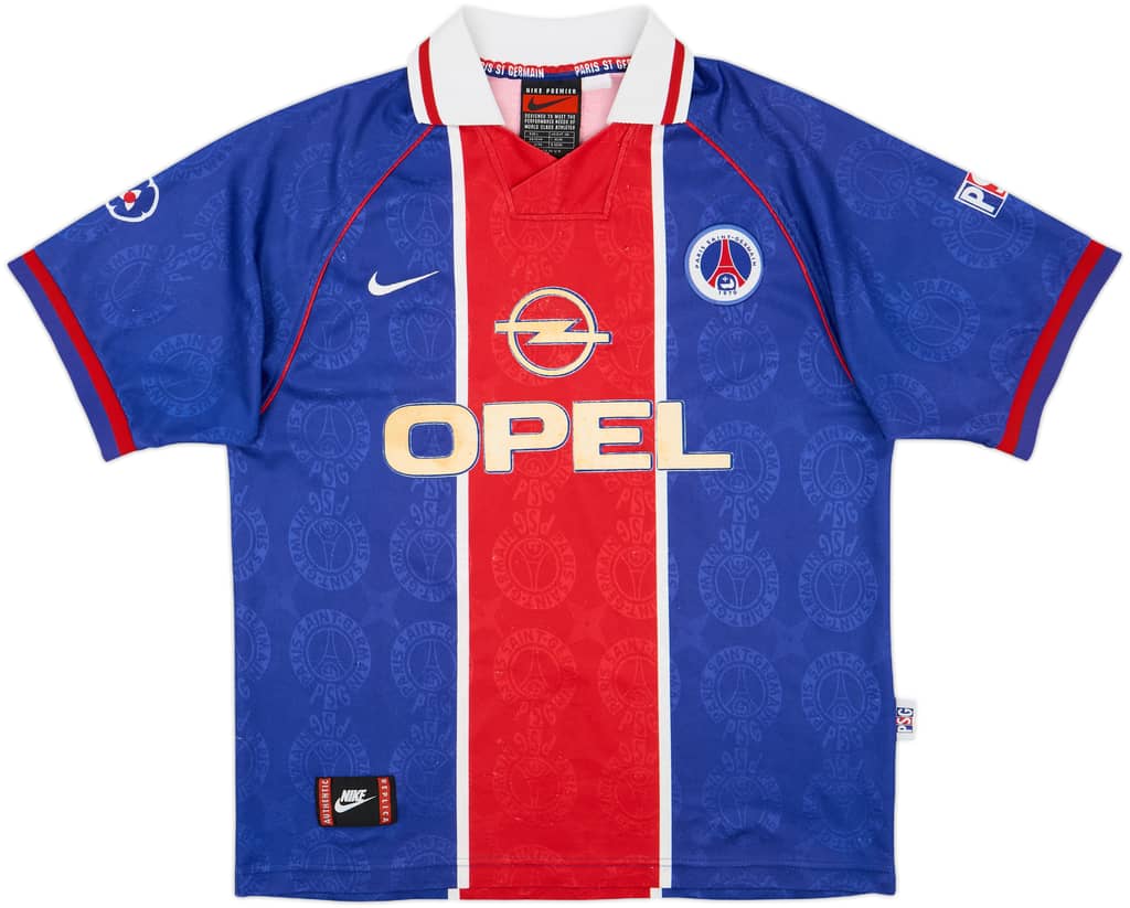 1996-97 Paris Saint-Germain Home Shirt - 6/10 - (L)