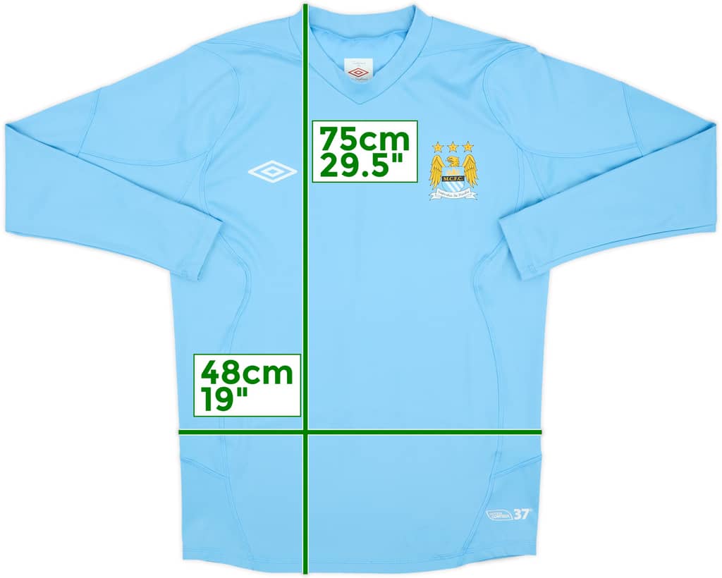 2010-11 Manhcester City Umbro Compression Baselayer - 9/10 - (XXL)