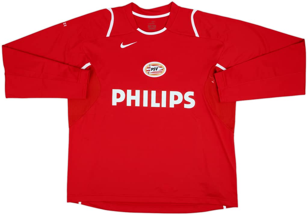 2006-07 PSV Nike Training L/S Shirt - 8/10 - (XXL)