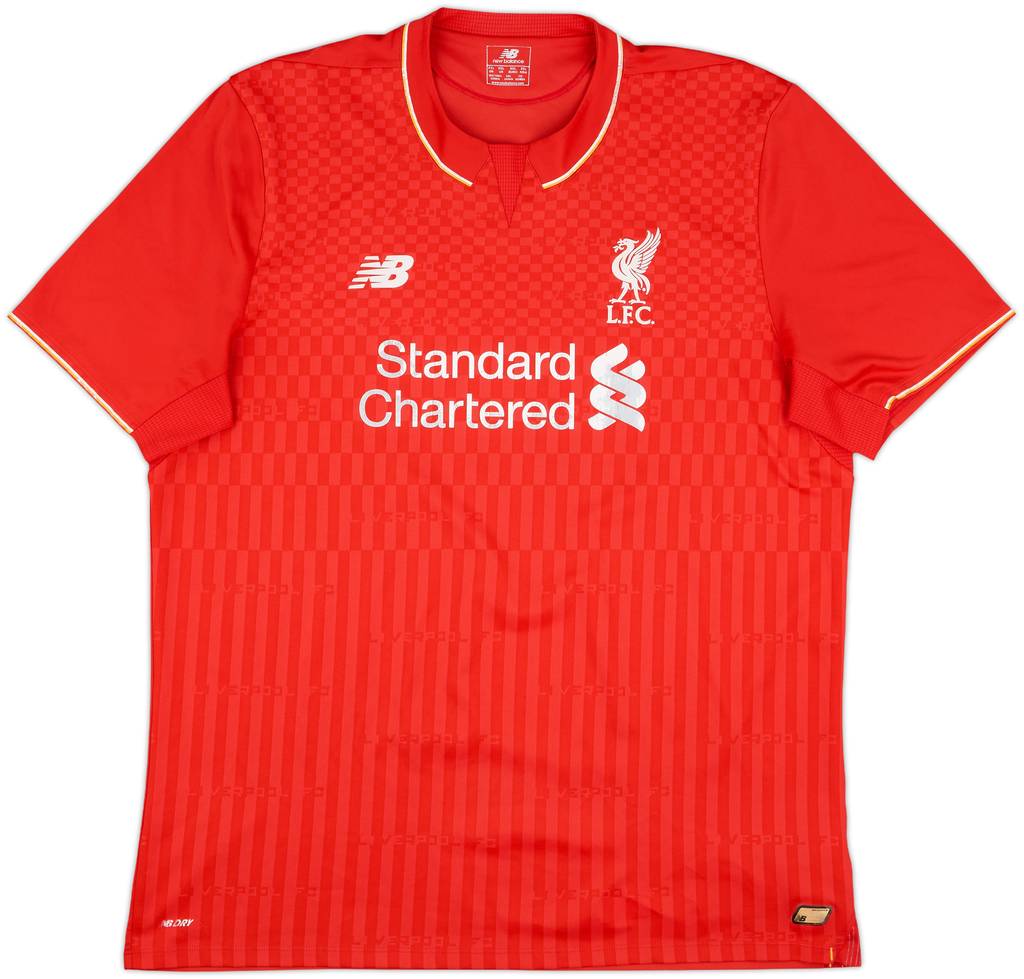 2015-16 Liverpool Home Shirt - 5/10 - (XXL)