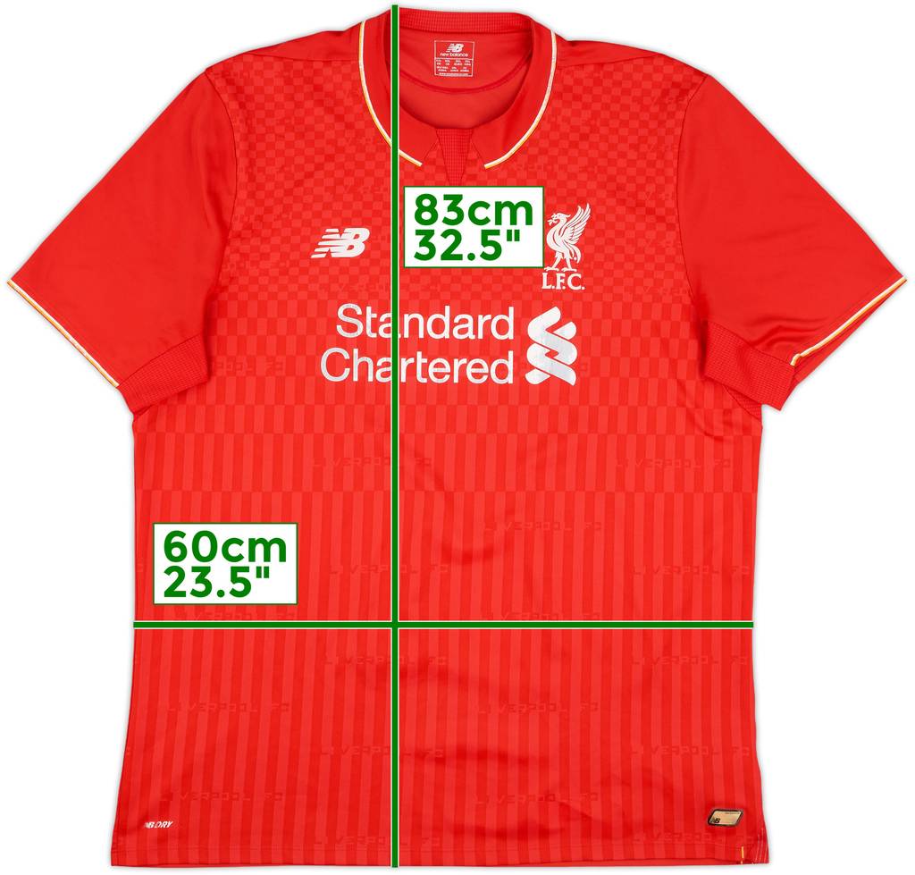 2015-16 Liverpool Home Shirt - 5/10 - (XXL)