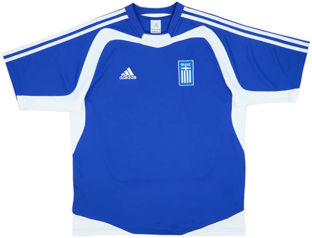 2004-06 Greece Home Shirt - 9/10 - (M)