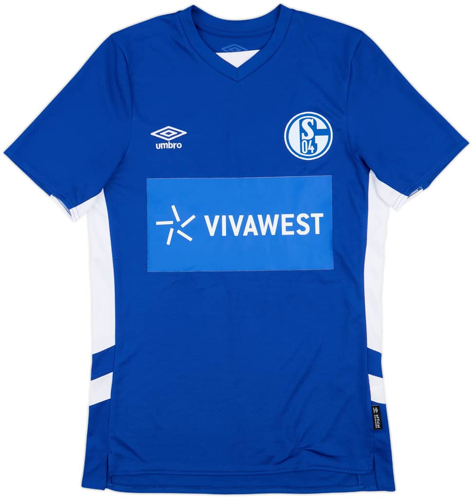 2021-22 Schalke Home Shirt - 8/10 - (S)