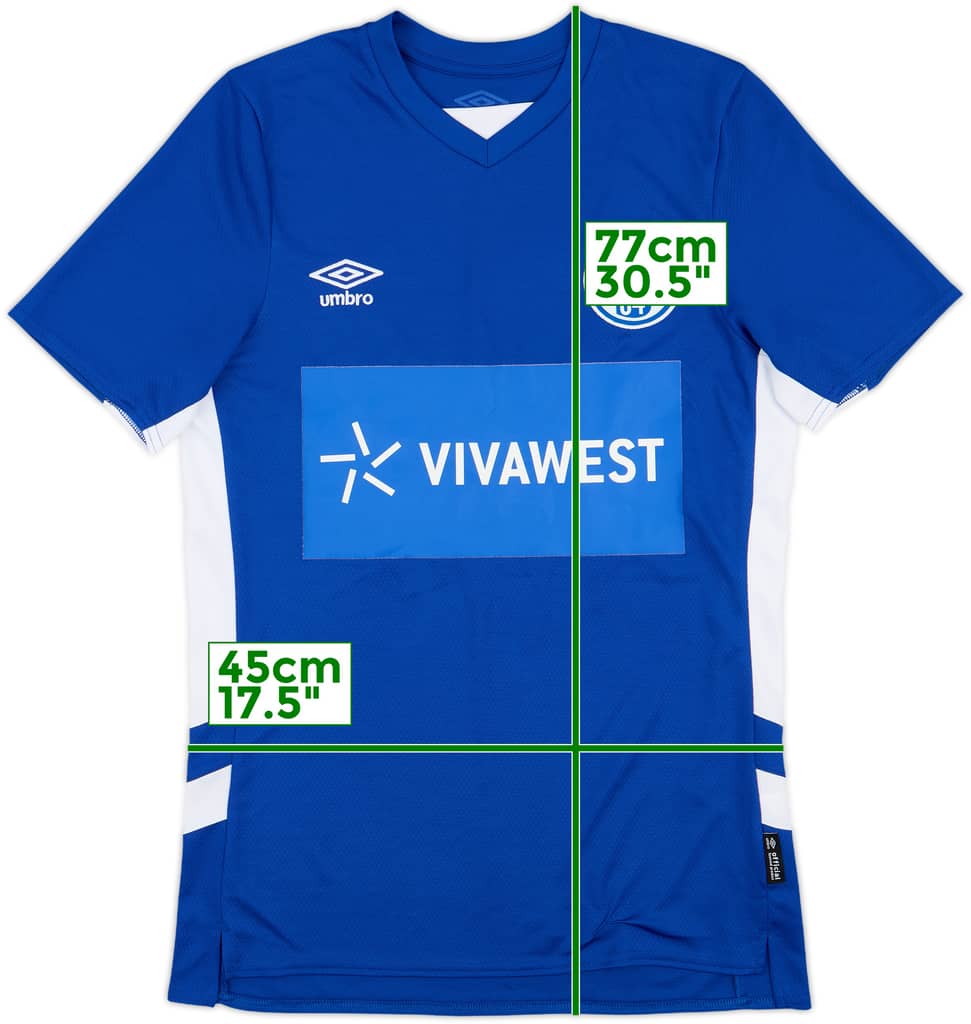 2021-22 Schalke Home Shirt - 8/10 - (S)