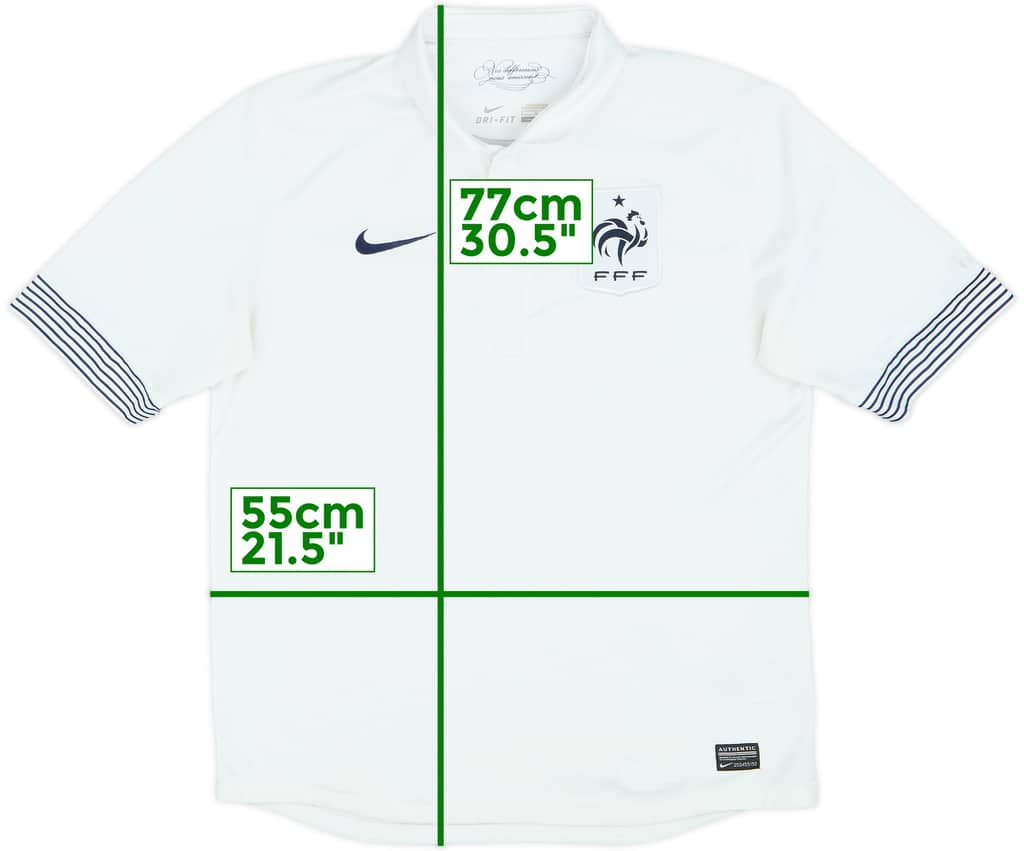 2012-13 France Away Shirt - 7/10 - (L)
