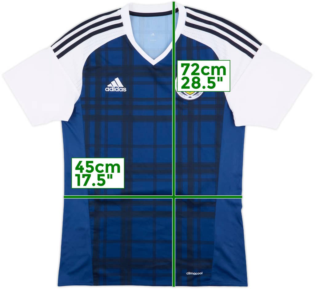 2015-17 Scotland Home Shirt - 9/10 - (S)