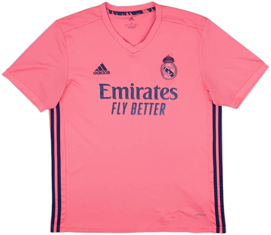 2020-21 Real Madrid Away Shirt - 7/10 - (L)