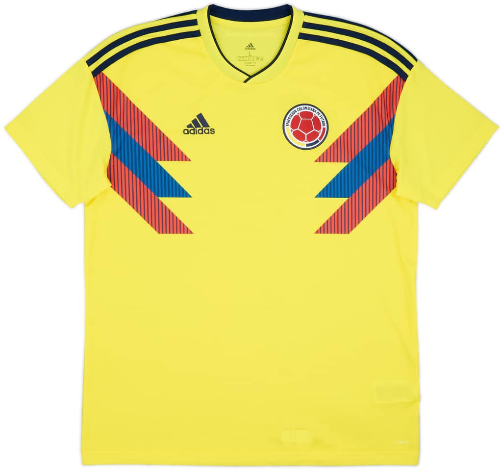 2018-19 Colombia Home Shirt - 9/10 - (L)