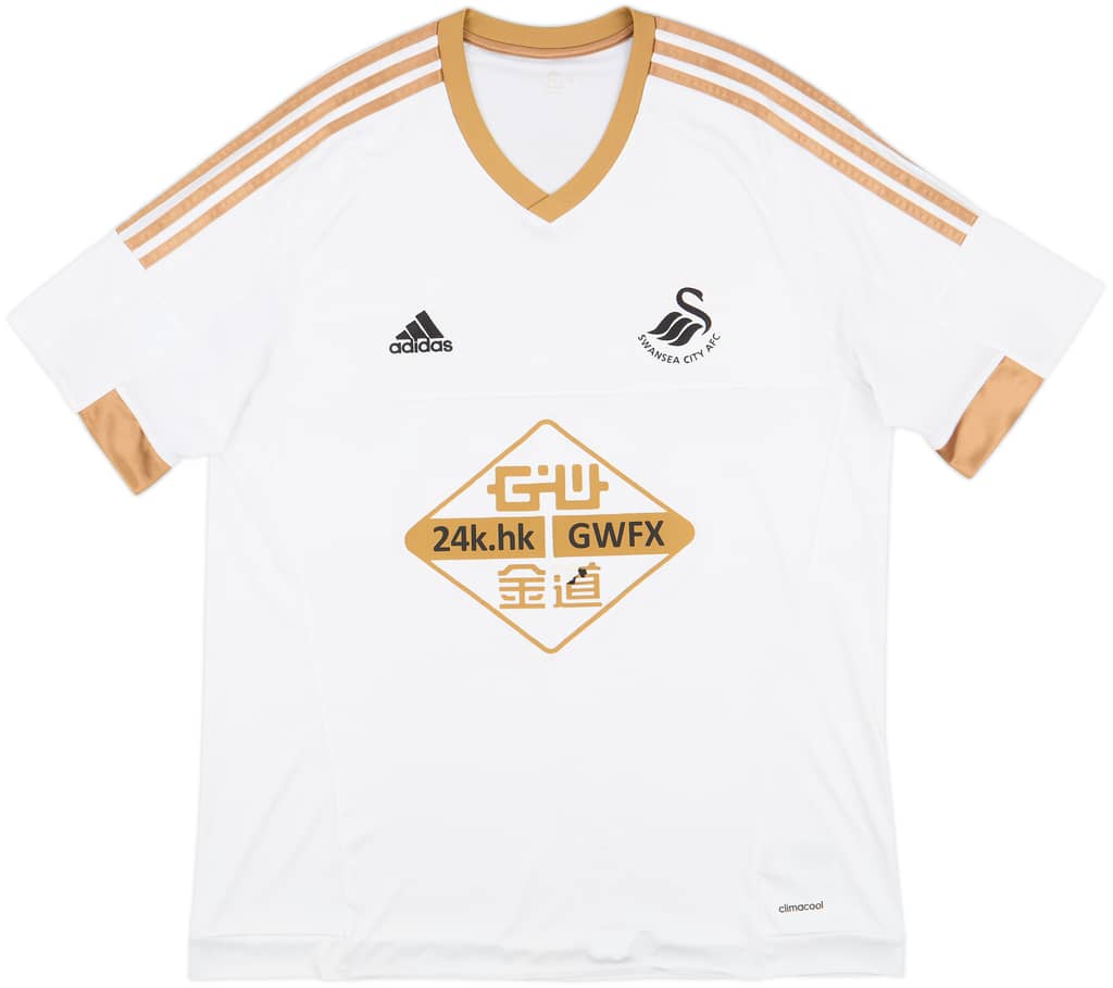 2015-16 Swansea Home Shirt - 5/10 - (XL)