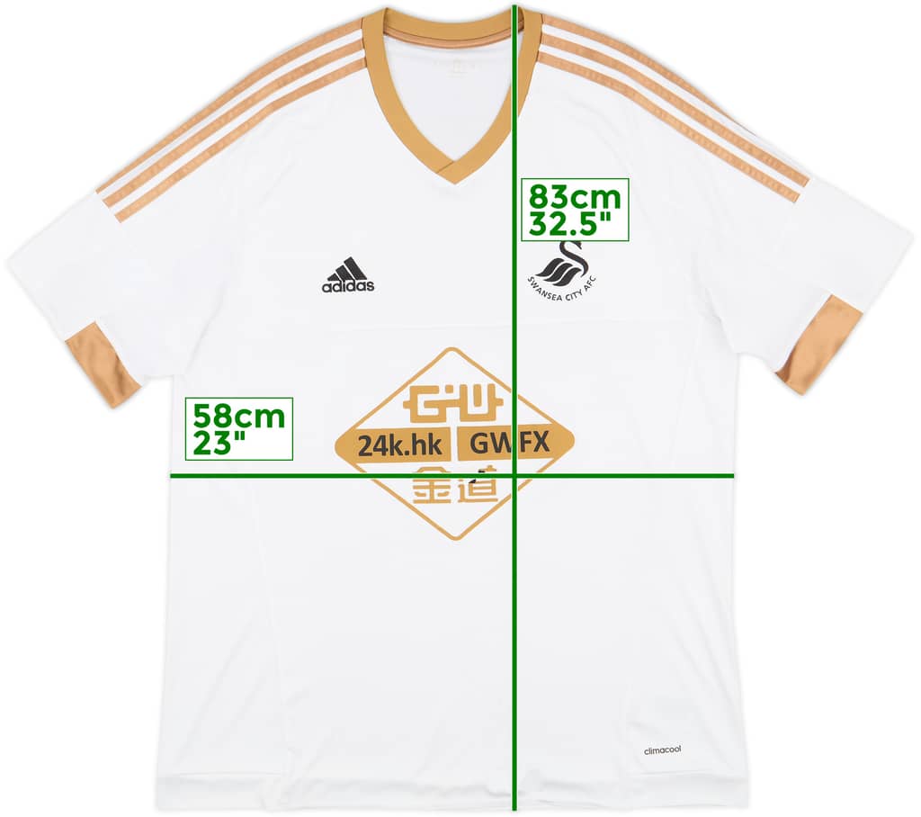2015-16 Swansea Home Shirt - 5/10 - (XL)