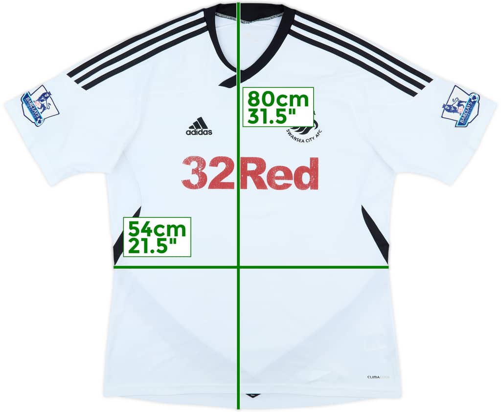 2011-12 Swansea Home Shirt - 5/10 - (L)