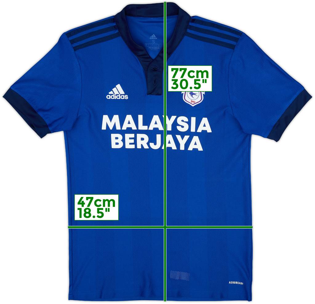 2021-22 Cardiff Home Shirt - 8/10 - (S)