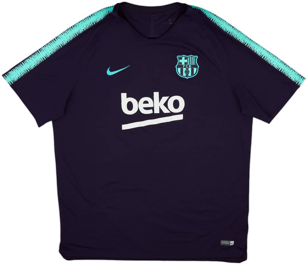 2018-19 Barcelona Nike Training Shirt - 7/10 - (XXL)